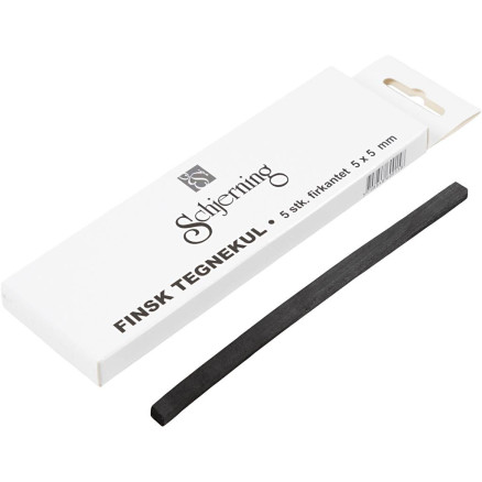 Kohlestifte, L 15 cm, Größe 5x5 mm, 5 Stk/ 1 Pck Kohlestifte, L 15 cm, Größe 5x5 mm, 5 Stk/ 1 Pck von Diverse