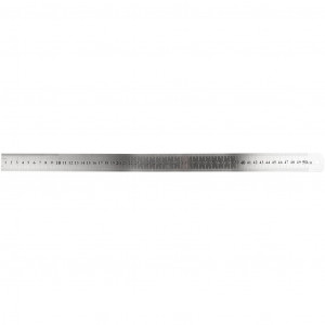 Metall-Lineal, L: 50cm, 1 Stk von Diverse