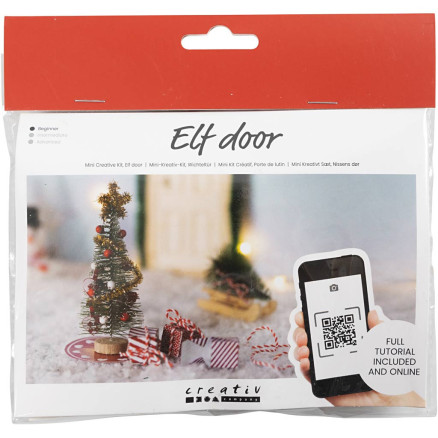 Mini DIY Kit Wichtel Tür, Weihnachtsbaum, 1 Pk. Mini DIY Kit Wichtel Tür, Weihnachtsbaum, 1 Pk. von Diverse