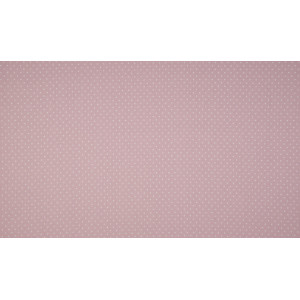 Minimals Baumwollpopeline Stoff Druck 411 Small Dot Dusty Pink 145cm - von Diverse