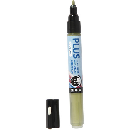 Plus Color Marker, L 14,5 cm, Strichstärke 1-2 mm, Eukalyptus, 5,5 ml, 1 Stk Plus Color Marker, L 14,5 cm, Strichstärke 1-2 mm, Eukalyptus, 5,5 ml, 1 Stk von Diverse