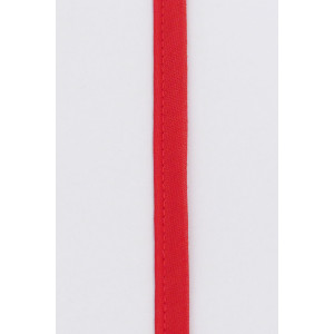 Polyester/Baumwoll-Paspelband als Meterware 003 Rot 8mm - 50cm von Diverse