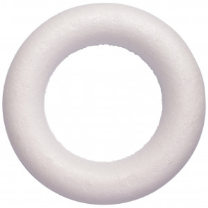 Polystyrol Ring 12cm - 1 Stk von Diverse