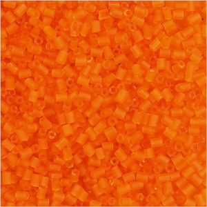 Rocaille Seed Beads, Transparent Orange, 2-cut, D 1,7 mm, Größe 15/0 , von Diverse