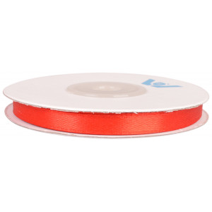 Satinband Rot 6mm - 10m von Diverse