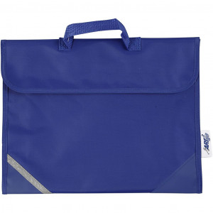 Schultasche, T 9 cm, Größe 36x29 cm, Blau, 1 Stk von Diverse