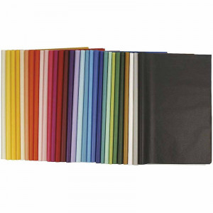 Seidenpapier, Blatt 50x70 cm, 17 g, 300Bl./ 1 Pck von Diverse