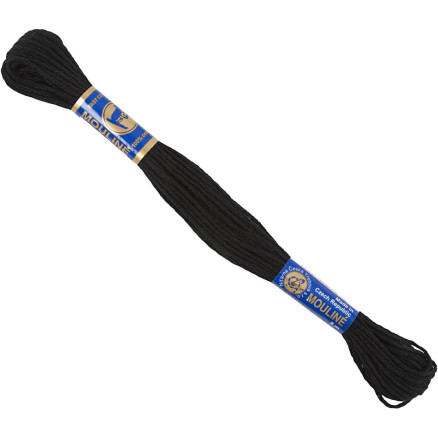 Stickgarn, Schwarz, 12x8 m/ 1 Pck Stickgarn, Schwarz, 12x8 m/ 1 Pck von Diverse