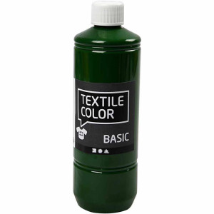 Textilfarbe, Grasgrün, 500ml/ 1 Fl. von Diverse