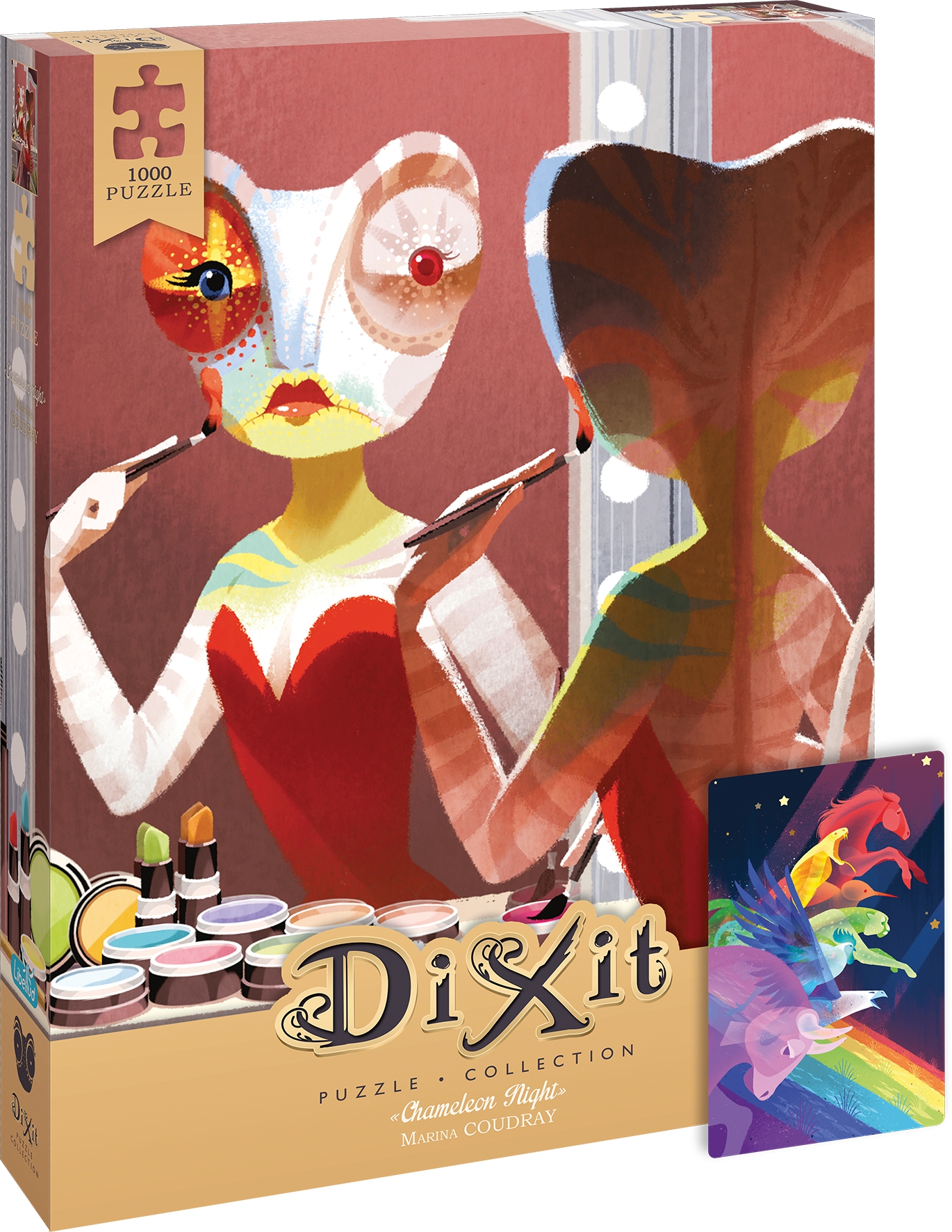 Dixit Puzzle Chameleon Night 1000 Teile Puzzle Dixit-00409 von Dixit Puzzle