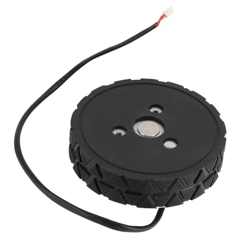 Diyeeni Elektromotor 3 Bis 6 V Doppelwellengetriebe TT Magnetgetriebemotor mit Kunststoff-Autoreifenrad, Φ67 Mm Smart RC Car Robot Reifen Modellgetriebeteile von Diyeeni