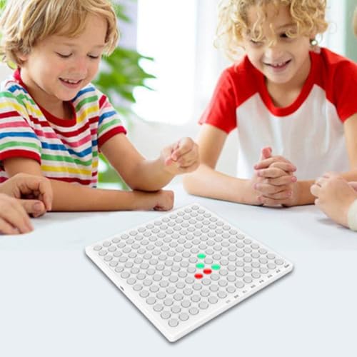 Intelligente Schachbrettspiele, Multifunktionales Sequenzbrettspiel, Fünf in Einer Reihe, Go & Pixels Image Board, Beruhigendes Brettstrategiespiel Casual Interactive für Kinder von Diyeeni