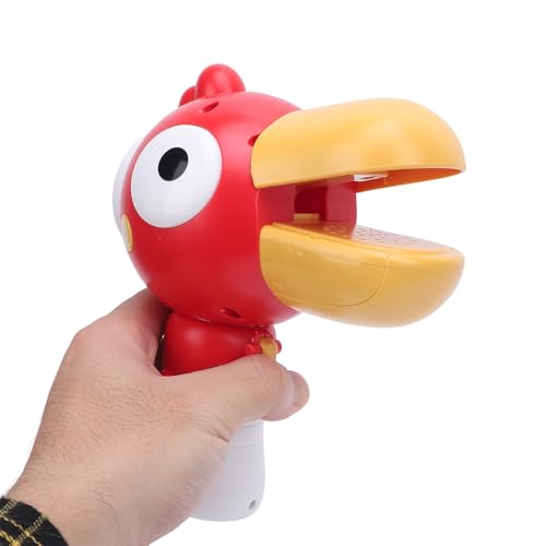 Sprachwechsler für Kinder, Kinder Megaphon mit 3 Lustigen Effekten, Multi -Sprach -Changer -Spielzeug Big Bird Vogel Design, Megaphone Trick Witz Mikrofonspielzeug für (Rot) von Diyeeni