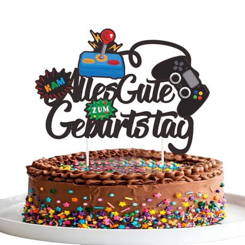 Happy birthday tortendeko für Junge Mädchen geburtstag, Alles Gute zum Geburtstag Tortenaufleger,Dekorationen für feiern Geburtstage Cake Topper von Diyooisx