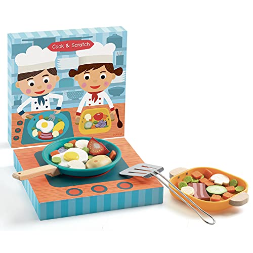 DJECO 35502 Cook & Scratch Imitation Kits für Küche und Gebäck, bunt DJECO 35502 Cook & Scratch Imitation Kits für Küche und Gebäck, bunt von Djeco
