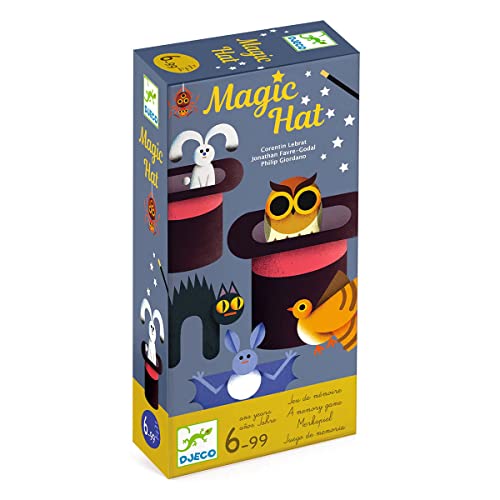DJECO 38536 Magic Hat Set geschicklichkeitsspiele, bunt DJECO 38536 Magic Hat Set geschicklichkeitsspiele, bunt von Djeco