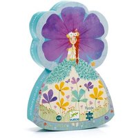 DJECO DJ07238 Formen Puzzle: Blumenfee - 36 Teile von Djeco