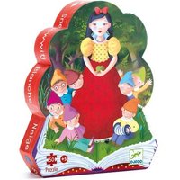 DJECO DJ07259 Formen Puzzle: Snow white von Djeco