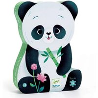 DJECO DJ07282 Formen Puzzle: Leo der Panda 24 Teile von Djeco