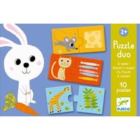 DJECO DJ08166 Lernspiel - Puzzle duo/trio: Was esse ich ? DJECO DJ08166 Lernspiel - Puzzle duo/trio: Was esse ich ? von Djeco