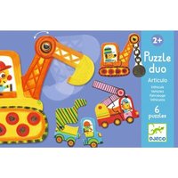 DJECO DJ08170 Lernspiel - Puzzle duo/trio: Bewegte Fahrzeuge DJECO DJ08170 Lernspiel - Puzzle duo/trio: Bewegte Fahrzeuge von Djeco