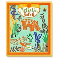 DJECO DJ09471 Artistic Patch: Wilde Tiere von Djeco