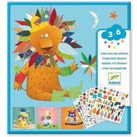 Sticker 3-6: Stickerbild Tiere Sticker 3-6: Stickerbild Tiere von Djeco