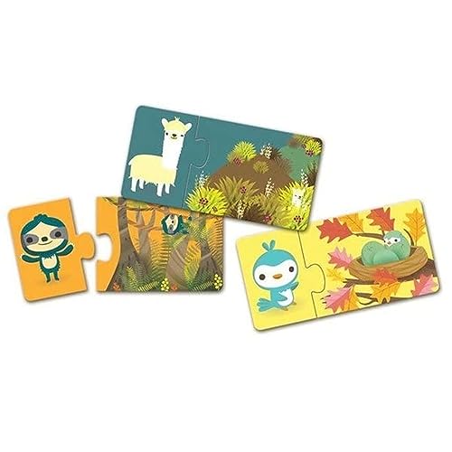 DJECO - Verstecktes Duo-Puzzle von Djeco