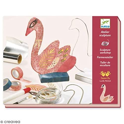 DJECO - Workshop Skulptur Der Schwan Formen und Farben (DJ09346) von Djeco