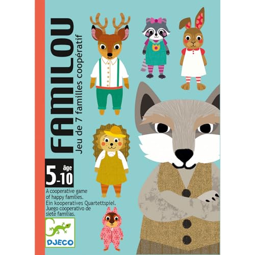 DJECO dj05103 Wolf Kartenspiele Karten Familou, bunt DJECO dj05103 Wolf Kartenspiele Karten Familou, bunt von Djeco