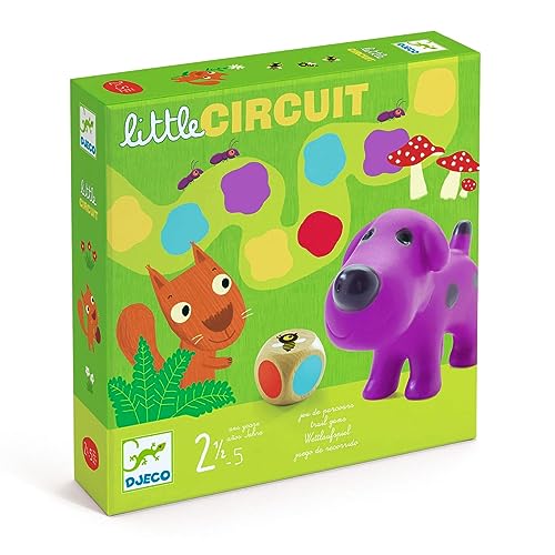 Djeco 84272 Little Circuit, Multicolour von Djeco