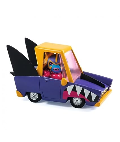 DJECO 35476 Shark N'Go Kinderwagen, Mehrfarbig von Djeco