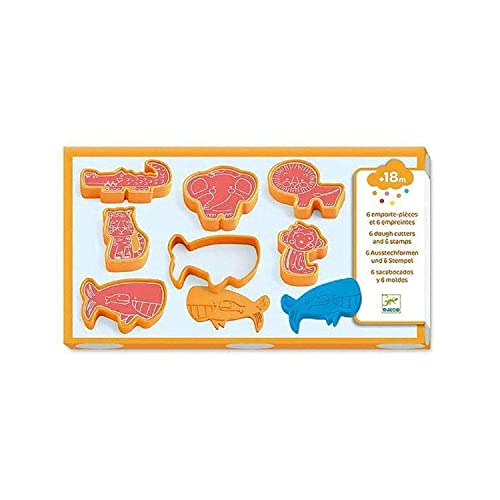 Djeco DJ09024 Animals Kleine Kinder-Modellierung, gemischt von Djeco