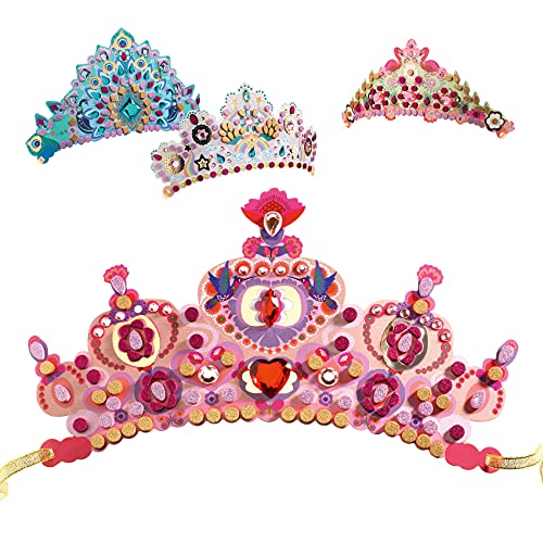 Djeco Diademas para decorar Princesa Weihnachten Haarreifen zum Dekorieren von Prinzessin (37901), bunt von Djeco