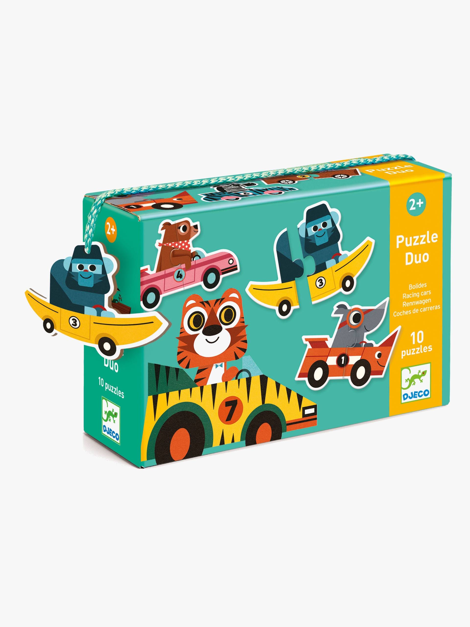 Djeco Duo Puzzle Rennwagen 20 Teile Djeco Duo Puzzle Rennwagen 20 Teile von Djeco