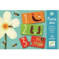 Djeco - Duo Puzzle: Numbers von Djeco