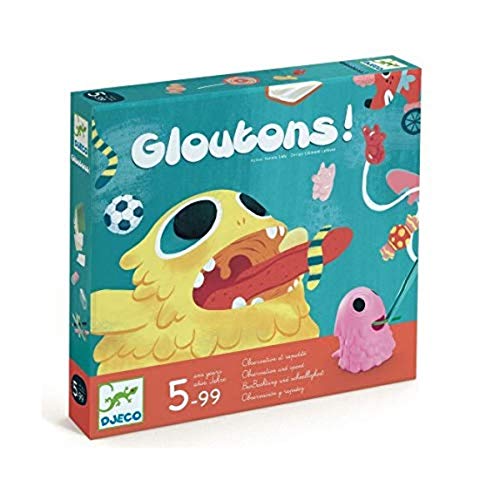 DJECO Juego Glouton Spiel (38411), bunt von Djeco