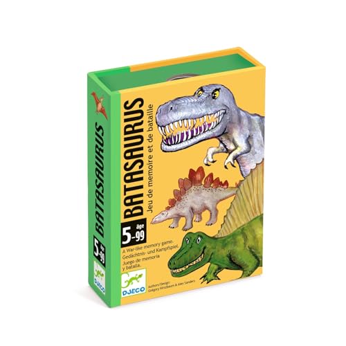 Djeco Kartenspiele: Batasaurus | 2-4 Spieler | Kinderspiel DJ05136 von Djeco