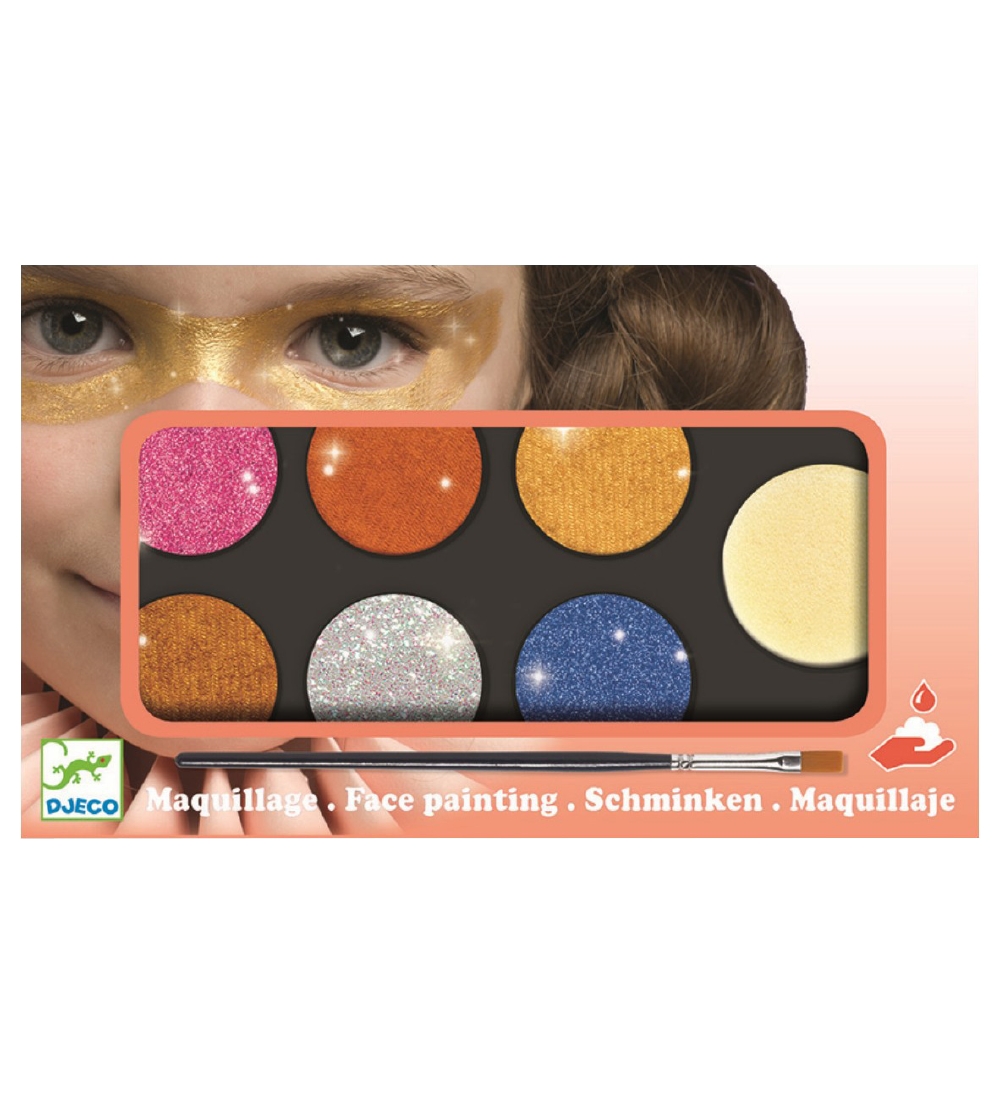 Djeco Kinderschminke - Palette - Metallic - Djeco - One Size - Schminke Djeco Kinderschminke - Palette - Metallic - Djeco - One Size - Schminke von Djeco