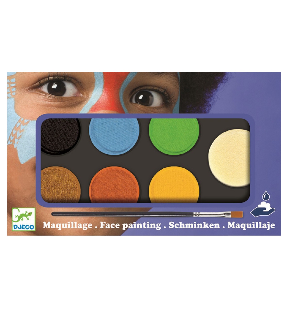 Djeco Kinderschminke - Palette - Natur - Djeco - One Size - Schminke Djeco Kinderschminke - Palette - Natur - Djeco - One Size - Schminke von Djeco