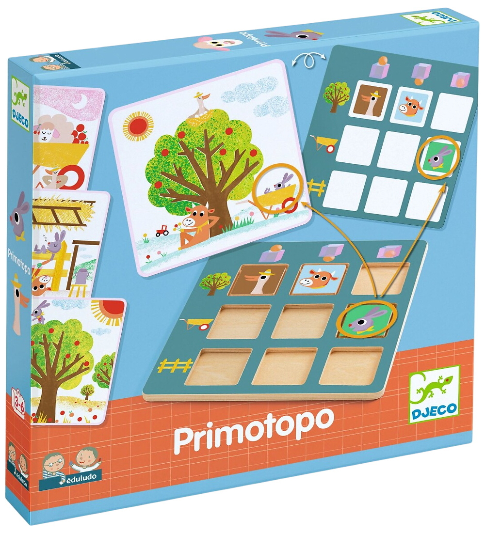 Djeco Lernspiele - Primotopo - Djeco - One Size - Spiele Djeco Lernspiele - Primotopo - Djeco - One Size - Spiele von Djeco
