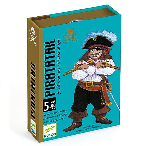 Djeco Pirataka-Karten, Mehrfarbig (36) von Djeco