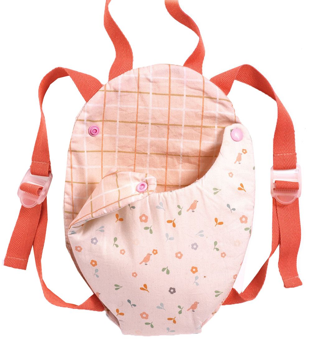 Djeco Puppenspielzeug - Babytrage - leuchtetød - Djeco - One Size - Puppenzubehör Djeco Puppenspielzeug - Babytrage - leuchtetød - Djeco - One Size - Puppenzubehör von Djeco