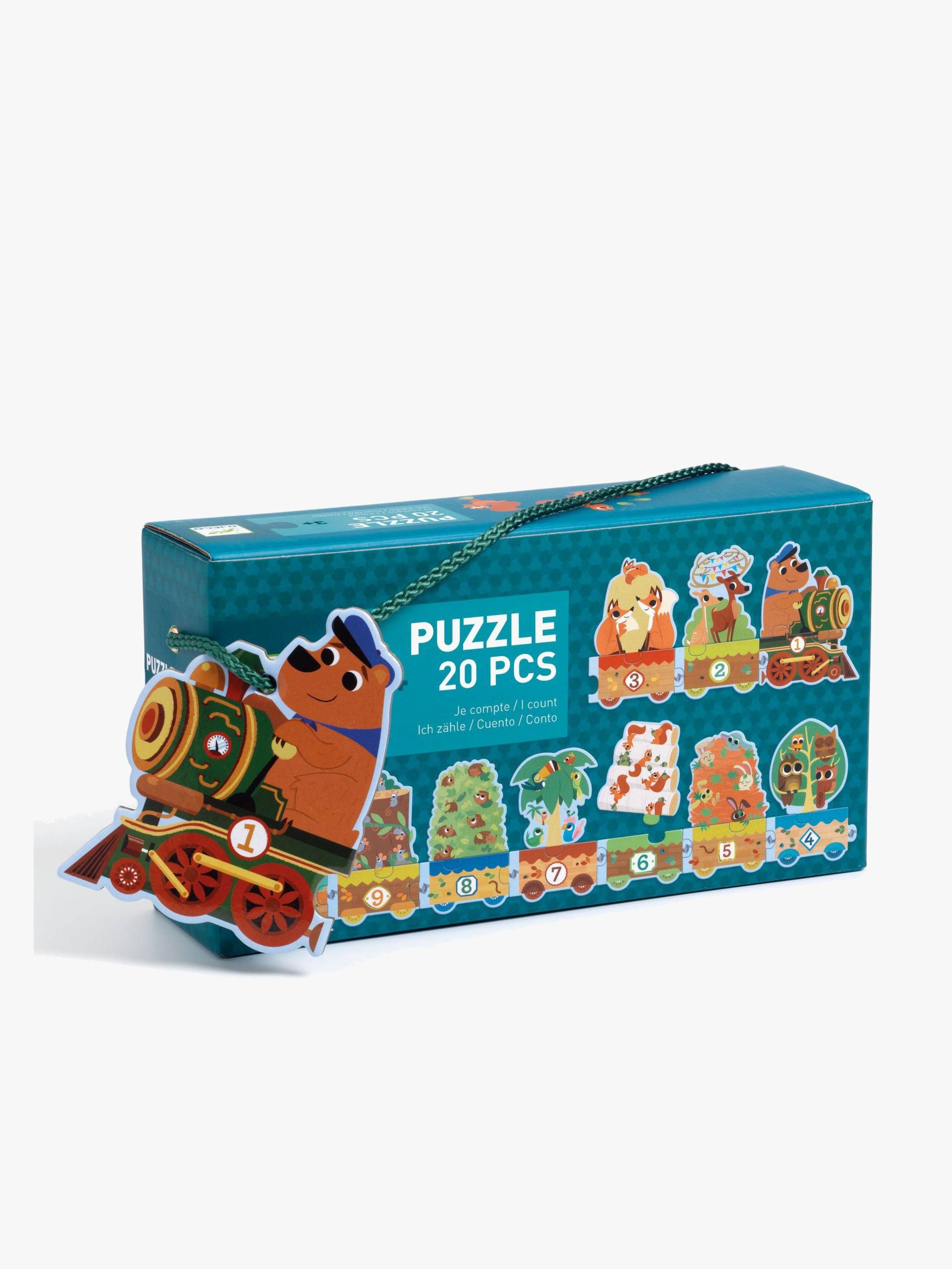 Djeco Puzzle Ich zähle 20 Teile Djeco Puzzle Ich zähle 20 Teile von Djeco