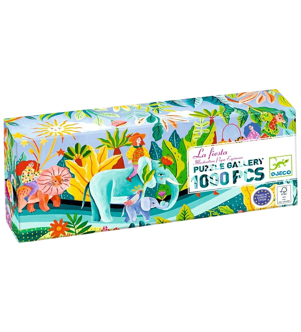 Djeco Puzzlespiel - 1000 Teile - Galerie - La Fiesta - Djeco - One Size - Puzzlespiele Djeco Puzzlespiel - 1000 Teile - Galerie - La Fiesta - Djeco - One Size - Puzzlespiele von Djeco