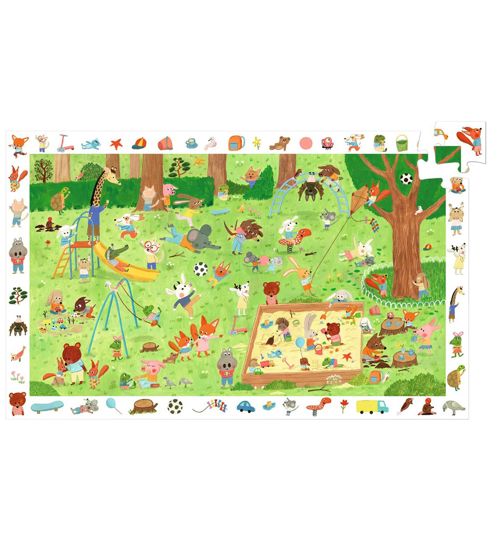 Djeco Puzzlespiel - 35 Teile - Der Garten der kleinen Freunde - Djeco - One Size - Puzzlespiele Djeco Puzzlespiel - 35 Teile - Der Garten der kleinen Freunde - Djeco - One Size - Puzzlespiele von Djeco