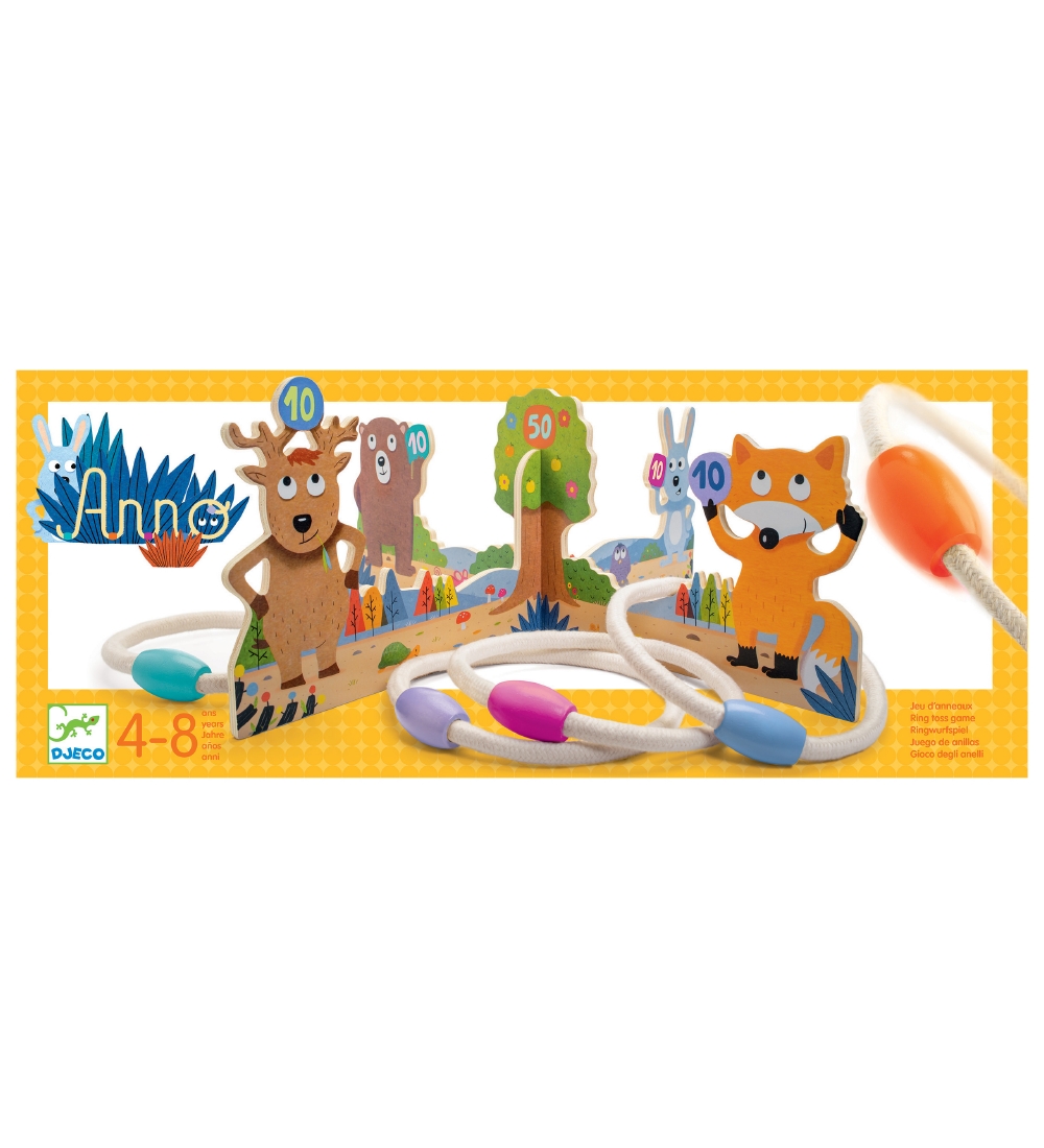 Djeco Ringwurfspiel - Tier - Djeco - One Size - Spiele Djeco Ringwurfspiel - Tier - Djeco - One Size - Spiele von Djeco