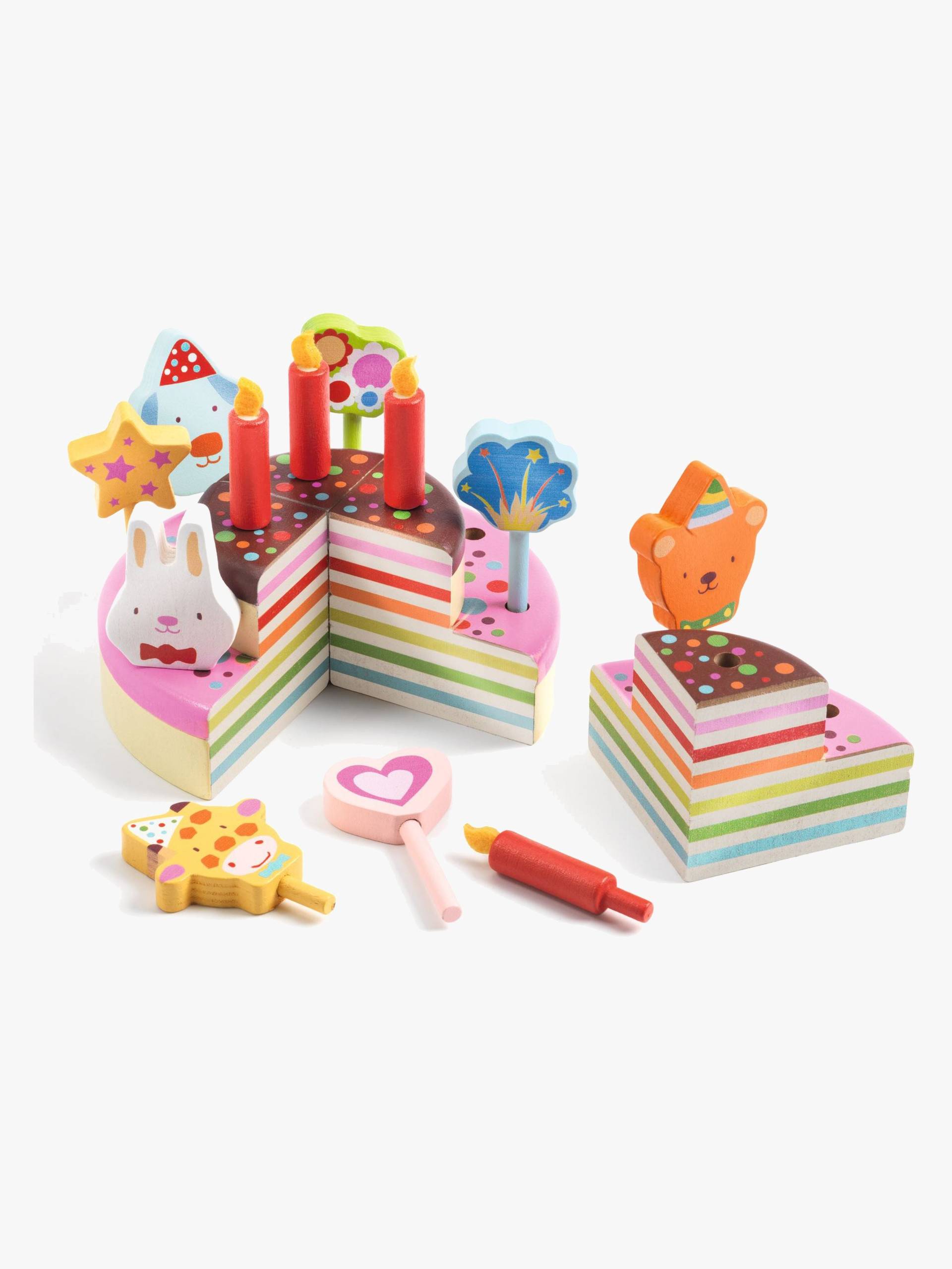 Djeco Spielzeugkuchen Happy Birthday Djeco Spielzeugkuchen Happy Birthday von Djeco