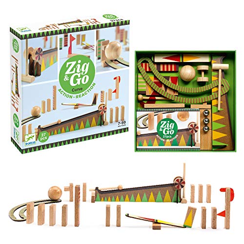 DJECO Construcción pcs Zig & Go Konstruktion, 27 Stück (35641), bunt von Djeco