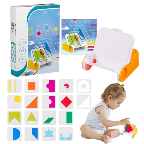 Djowyh Geometrische Puzzles,Formen-Steckspiel Tischspiel - Lernspielzeug Puzzle Für Kindergarten Schule Zuhause Unterwegs Djowyh Geometrische Puzzles,Formen-Steckspiel Tischspiel - Lernspielzeug Puzzle Für Kindergarten Schule Zuhause Unterwegs von Djowyh